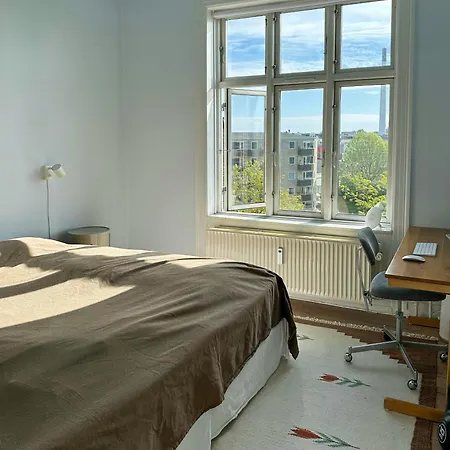 Stucco Flat From 1905 In Vibrant Bispebjerg Kopenhagen